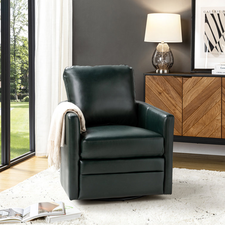 Austin leather best sale swivel armchair review